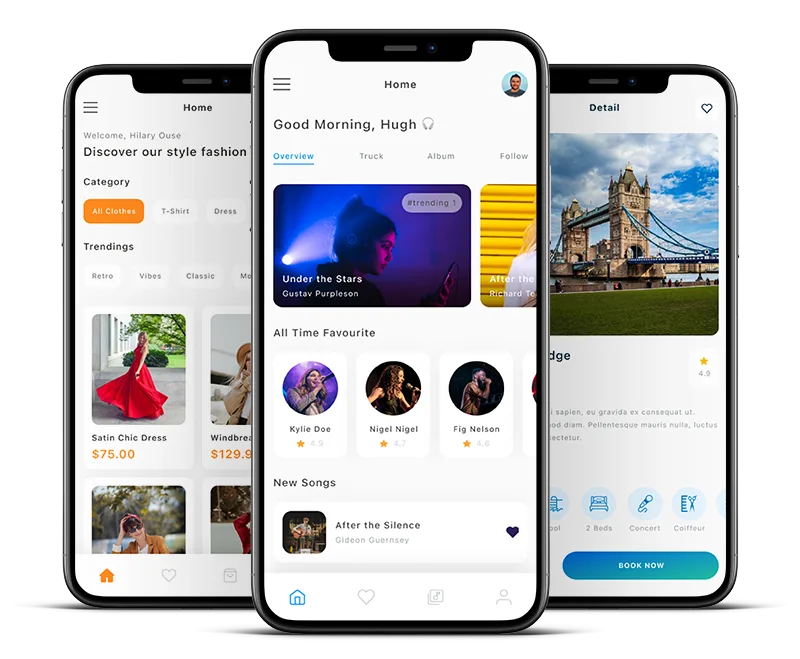 Original Mobile discovery interface project artwork